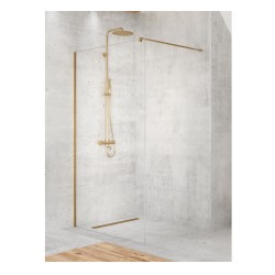 New Trendy Kabina Walk-In Velio Gold Satin 110X200cm