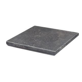 Paradyż Viano Antracit Stopnica Narożna Kapinos Klinkier 33 x 33 cm