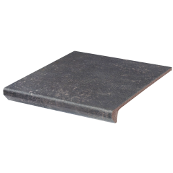 Paradyż Viano Antracite Stopnica Prosta Kapinos Klinkier 30 x 33 cm