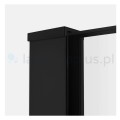 New Trendy Kabina Velio Black Walk-in 90x200cm