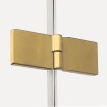New Trendy New Soleo drzwi wnękowe 900x1950 mm gold brushed