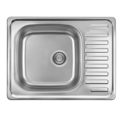 Kuchinox Junak zlewozmywak wpuszczany 1 komorowy z krótkim ociekaczem