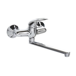 Valvex Galeo bateria ścienna zlewozmywakowa chrom