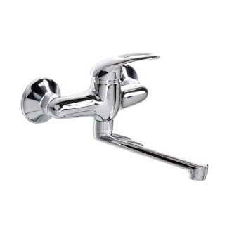 Valvex Galeo bateria ścienna umywalkowa chrom