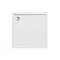 New Trendy Cantare brodzik akrylowy biały 120x80x4,5