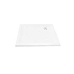 Brodzik Mild Stone akrylowy kwadratowy Biały 90X90X4.5cm