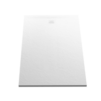 New Trendy Brodzi Konglomeratowy prostokatny biały 140X80X3 cm