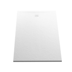 New Trendy Brodzi Konglomeratowy prostokatny biały 140X80X3 cm
