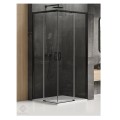 New Trendy Prime kabina kwadratowa black 80x80x200