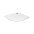 New Trendy Brodzik Nex Półokragły Konglomeratowy 90X90X3,5cm