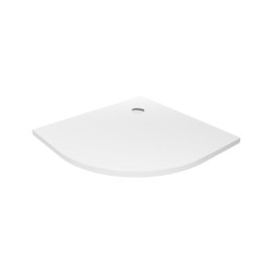New Trendy Nex  Brodzik Konglomeratowy Półokrągły 80X80X3,5cm