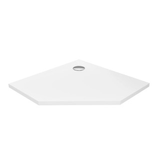 New Trendy Nex brodzik pięciokątny konglomeratowy 90x90x3,5