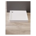New Trendy Brodzik Akrylowy Columbus Stelaż 90X90X14 cm