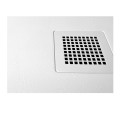 New Trendy Brodzi Konglomeratowy prostokatny biały 140X80X3 cm