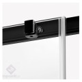 New Trendy Prime kabina kwadratowa black 80x80x200