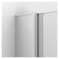 New Trendy New Renoma kabina kwadratowa lewa chrom 80x80x195