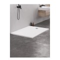 New Trendy Brodzik Nex Konglomeratowy 120X90X3,5cm