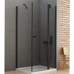New Trendy New Soleo kabina prostokątna U 1000x800x1950 mm black