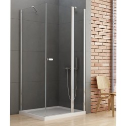 New Trendy New Soleo kabina prostokątna 900x800x1950 mm chrom