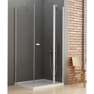 New Trendy New Soleo kabina prostokątna 900x800x1950 mm chrom