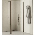 New Trendy New Soleo kabina walk-in U 600x1950 mm gunmwtal brushed