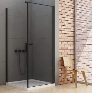 New Trendy New Soleo kabina kwadratowa  U 900x900x1950 mm black