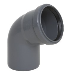 Armakan PCV kolano wewnętrzne PP 75mm 45°
