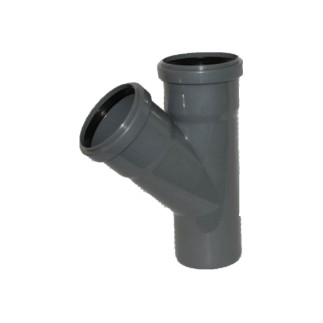 Armakan PCV trójnik  PP 75/75/45°
