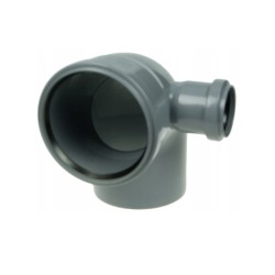 Armakan PCV trójnik kolankowy  PP 110/50/90°/90 prawy