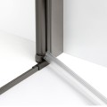 New Trendy New Soleo kabina prostokątna  U 1000x900x1950 mm gunmetal brushed