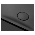 New Trendy Nex brodzik pięciokątny konglomeratowy antracyt 90x90x3,5