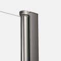 New Trendy New Soleo kabina prostokątna  U 1000x900x1950 mm gunmetal brushed