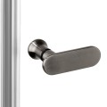 New Trendy New Soleo kabina kwadratowa 800x800x1950 mm gunmetal brushed