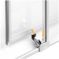 New Trendy Prime kabina prostokątna 800x900x2000 mm chrom