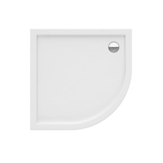 New Trendy Brodzik Columbus Półokrągły 90X90X14cm