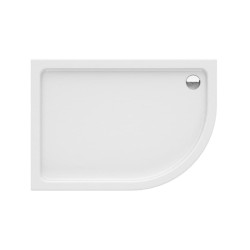 New Trendy Brodzik Maxima Ultra Asymetryczny 100X80X6 cm