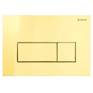 Deante slim Przycisk do stelaża gold