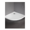 New Trendy Brodzik Mild Półokrągły R55 80X80X4,5cm