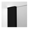 New Trendy New Renoma kabina kwadratowa lewa black 90X90X195cm
