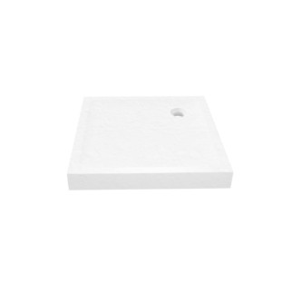 New Trendy Brodzik Mild Stone Akrylowy Kwadratowy 80X80X11,5cm