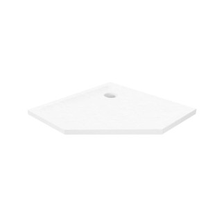 New Trendy Brodzik Mild Stone Pięciokatny 90X90X4,5cm