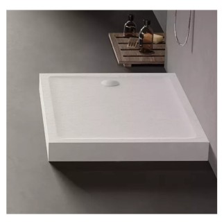 New Trendy Mild Stone brodzik prostokątny akrylowy biały 100x70x11,5