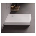 New Trendy Mild brodzik akrylowy prostokątny biały 100x80x11,5