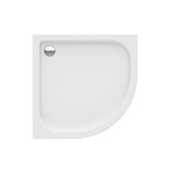 New Trendy Brodzik Domio Półokrągły 90X90X16cm