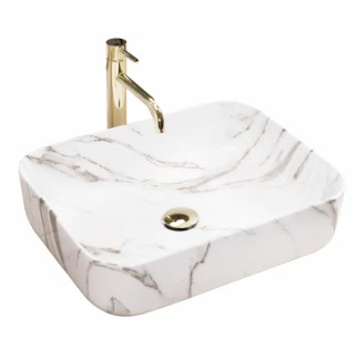 Rea Demi Aiax umywalka nablatowa 51x39x13,5cm