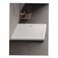 New Trendy Brodzik Mild Stone Prostąkatny 110X70X4.5cm