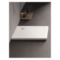 New Trendy Brodzik Mild Stone Kwadratowy 80X80X4,5cm