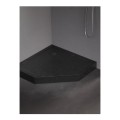 New Trendy Brodzik Mild Stone Pięciokątny 80X80X11,5cm