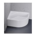 New Trendy Brodzik Maxima New Asymetryczny 120X85X41cm