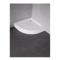 New Trendy Brodzik Domio Półokrągły 90X90X16cm